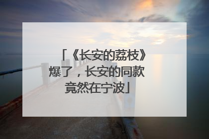 《长安的荔枝》爆了，长安的同款竟然在宁波