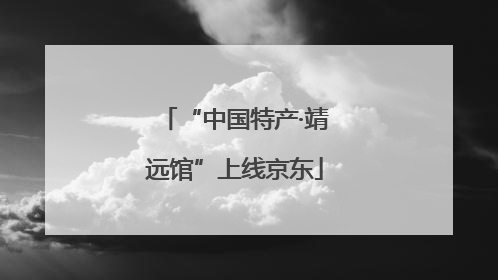 “中国特产·靖远馆”上线京东
