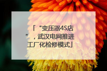 “变压器4S店”，武汉电网推进工厂化检修模式
