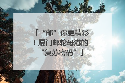 “邮”你更精彩！厦门邮轮母港的“复苏密码”