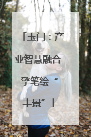 玉门：产业智慧融合 擎笔绘“丰景”