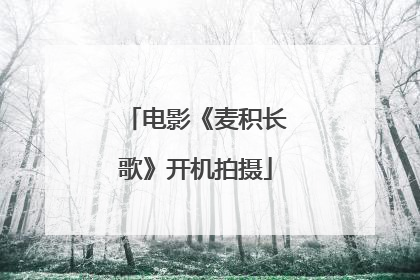 电影《麦积长歌》开机拍摄