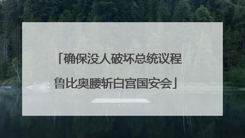 确保没人破坏总统议程 鲁比奥腰斩白宫国安会