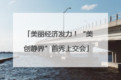 美丽经济发力！“美创静界”首秀上交会