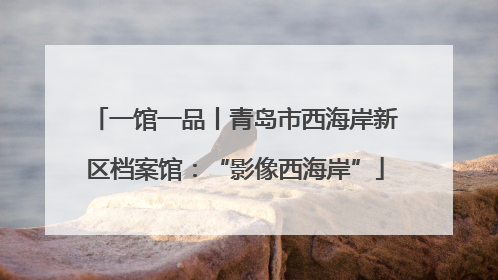 一馆一品丨青岛市西海岸新区档案馆：“影像西海岸”
