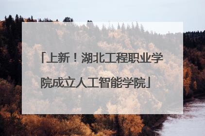 上新！湖北工程职业学院成立人工智能学院