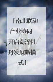 南北联动产业协同 开启菏泽牡丹发展新模式
