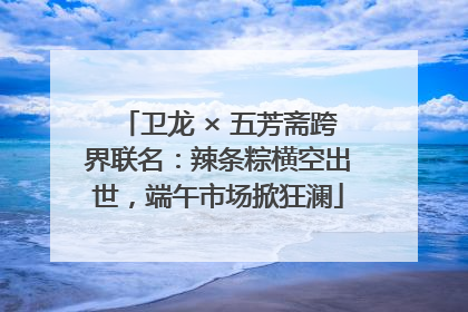 卫龙 × 五芳斋跨界联名：辣条粽横空出世，端午市场掀狂澜
