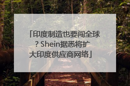 印度制造也要闯全球？Shein据悉将扩大印度供应商网络