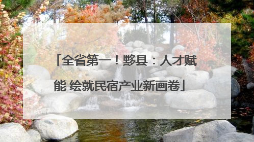 全省第一！黟县：人才赋能 绘就民宿产业新画卷
