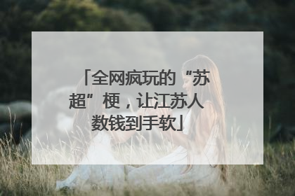 全网疯玩的“苏超”梗，让江苏人数钱到手软