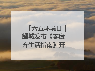 六五环境日｜鲤城发布《零废弃生活指南》开启露营新玩法