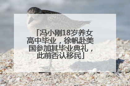 冯小刚18岁养女高中毕业，徐帆赴美国参加其毕业典礼，此前否认移民