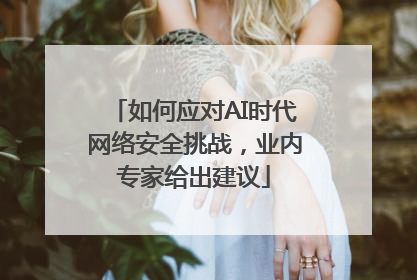 如何应对AI时代网络安全挑战，业内专家给出建议