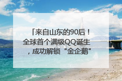 来自山东的90后！全球首个满级QQ诞生，成功解锁“金企鹅”，是继承父亲账号