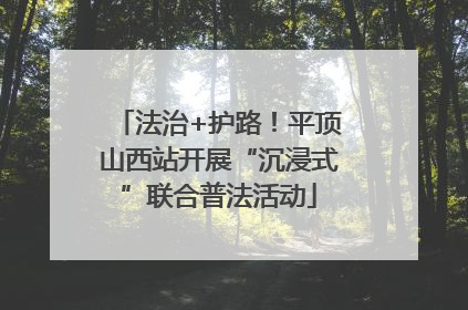 法治+护路！平顶山西站开展“沉浸式”联合普法活动