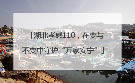 湖北孝感110，在变与不变中守护“万家安宁”