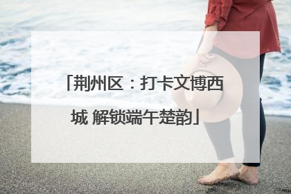 荆州区：打卡文博西城 解锁端午楚韵