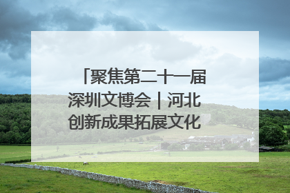 聚焦第二十一届深圳文博会｜河北创新成果拓展文化产业“朋友圈”