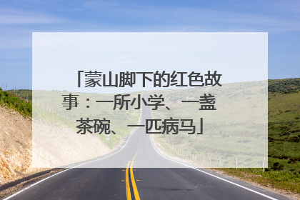 蒙山脚下的红色故事：一所小学、一盏茶碗、一匹病马