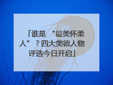 谁是 “最美怀柔人”？四大美德人物评选今日开启