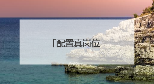 配置真岗位 体味真乡情
