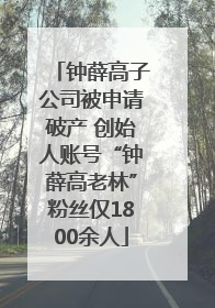 钟薛高子公司被申请破产 创始人账号“钟薛高老林”粉丝仅1800余人