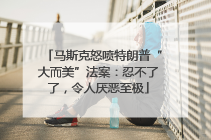马斯克怒喷特朗普“大而美”法案：忍不了了，令人厌恶至极
