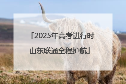 2025年高考进行时 山东联通全程护航